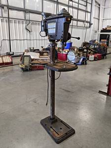 lot 25 image: Craftsman Drill Press - 12HP 1PH - About 72 Tall - Model 113.24611 - NO SHIPPING