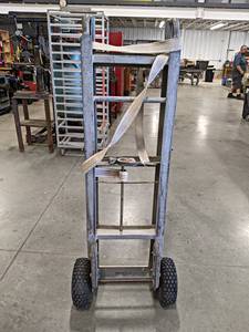 lot 303 image: Aluminum Appliance Cart - NO SHIPPING