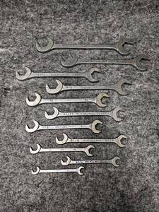 lot 355 image: MAC Tools Open End Angle Wrenches - From 1 to 38