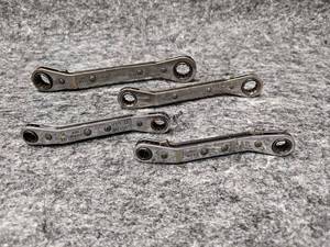 lot 357 image: BLUE-POINT Offset Ratcheting Wrenches - From 916 to 516