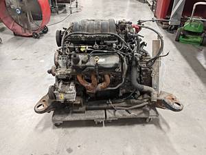 lot 384 image: Ford Windstar V6 Engine and Transmission on Subframe - Unknown Condition - NO SHIPPING