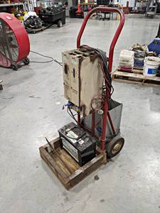 lot 406 image: Homemade Portable Battery Charger - NO SHIPPING