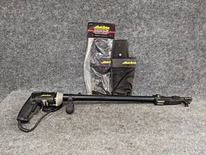 lot 456 image: Electric QuikDrive Drill w QuikDrive PRO Subfloor  Decking Screw Fastening Attachment w Extension  (2) Screw Quivers