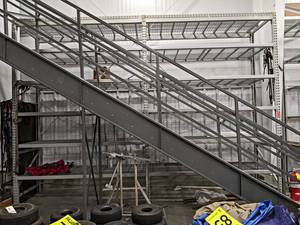 lot 13 image: (2) Sections of Pallet Racking - Overall About 12 High x 16 Wide x 42 Deep