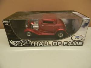 HOTWHEELS HALL OF FAME LIMITED EDITION METAL COLLECTION 118 SCALE - 1932 FORD - IN BOX NICE - AWESOME PIECE - SEE PICTURES