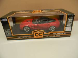 JADA 118 SCALE COLLECRORS CLUB LIMITED EDITION - 2009 CHEVROLET CORVETTE ZR1 - IN BOX NICE - GREAT PIECE - SEE PICTURES