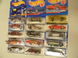 15 HOTWHEELS - MATTEL WHEELS - ALL UNOPENED - SOME GREAT CARS - SEE PICTURES
