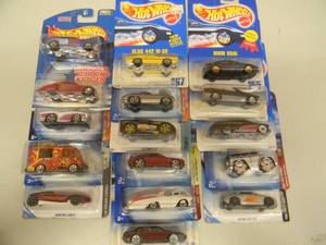 15 HOTWHEELS - VARIOUS SERIES - ALL UNOPENED - SOME GREAT CARS - SEE PICTURES