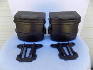 2 - Club Car Containers With Mounting Brackets