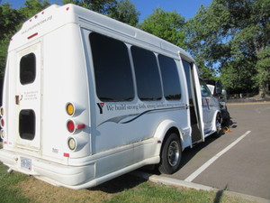 SHUTTLE BUS  SCHOOL BUS