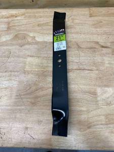 lot 115 image: MAXPOWER Mulching Blade for 21 in. Cut Craftsman, Husqvarna, Poulan Mowers Replaces OEM #s 165833, 175052, 406712, 532175064
