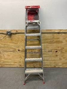 lot 110 image: WERNER 6 Step Ladder