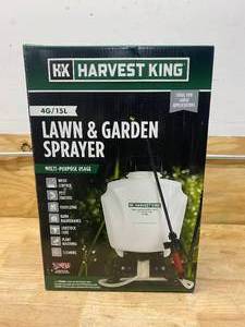 lot 85 image: HARVEST KING 4 Gallon Backpack Sprayer
