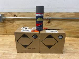 lot 87 image: DEM-KOTE Lot of 2 Cases of- Spray Paint Machine Gray, 10 oz (6 cans per case)