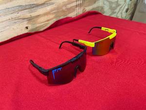 lot 89 image: PIT VIPER Lot of 2 Pairs of Sunglasses (replicas)