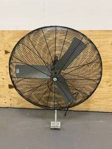 lot 22 image: J&D MANUFACTURING VDB36-NC High Output Deluxe Basket Fan, 36 Diameter, 115V230V, 12 hp, 1 Phase with Bracket