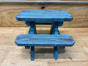 lot 42 image: Miniature Picnic Table