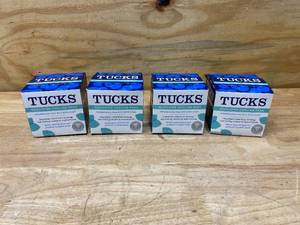 lot 71 image: TUCKS Lot of 4 Containers of- Cooling Pads, Medicated, 100 Count per Container