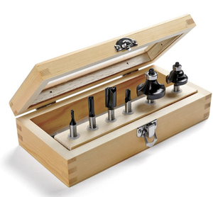 lot 44 image: IRWIN TOOLS 1901047 Marples Basic Router Bit Set (6 Piece)