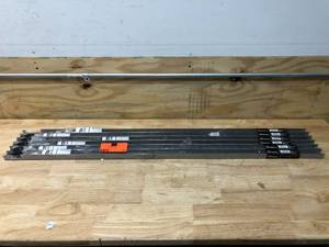 lot 46 image: RUBBERMAID FastTrack Garage 47.5-in Satin Nickel Steel - Lot of 6