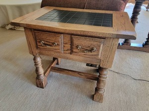 lot 59 image: Rustic Side Table