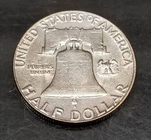 1957 FRANKLIN HALF DOLLAR