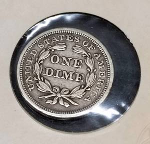 1851 US SEATED LIBERTY DIME
