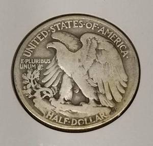 1917 WALKING LIBERTY HALF DOLLAR
