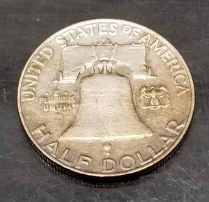 1957-D FRANKLIN HALF DOLLAR