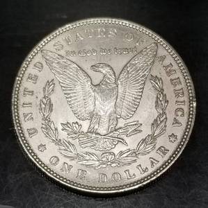 1887 MORGAN SILVER DOLLAR BU-UNC