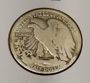 1919-S WALKING LIBERTY HALF DOLLAR