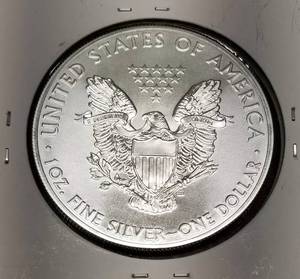 2014 AMERICAN SILVER EAGLE 1 TROY OZ .999 FINE SILVER DOLLAR
