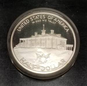1982 US SILVER HALF DOLLAR WASHINGTON COMMEMORATIVE