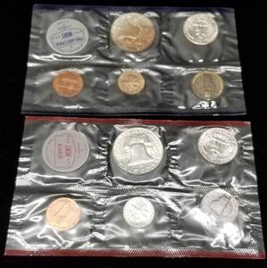 1962 US MINT P & D SET IN ORIGINAL PACKAGING