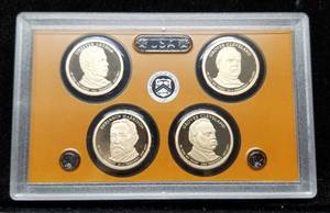2012 US MINT PROOF PRESIDENTIAL DOLLAR SET IN ORIGINAL PACKAGING