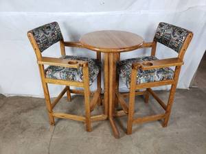Bar Height Table and Chairs