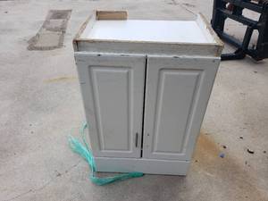 White Wooden Cupboard Cabinet