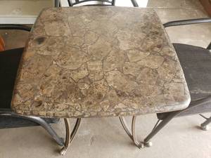 Heavy Stone Type Table