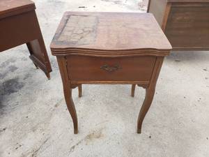 Sewing Machine in Cabinet