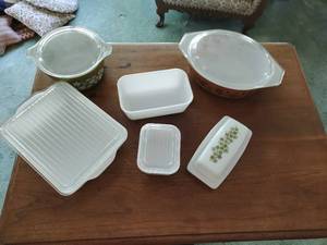 Collection Of Pyrex Dishes