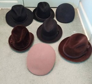 Collection of Vintage Hats