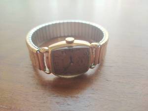Old Bulova 10K Gold Filled Top Cap Watch
