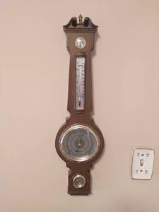 Vintage Springfield Barometer