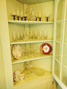 Contents Of Corner Cabinet