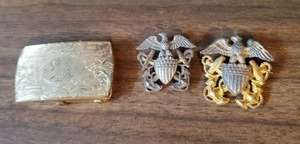 Pins & Belt Buckle
