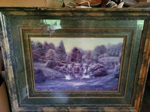 lot 22 image: Framed & Matted Picture--45 W  x  35 T