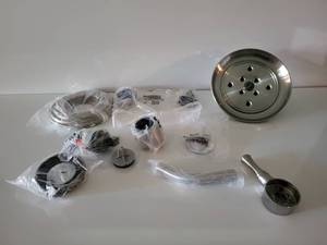 lot 27 image: T17297-SS  Cassidy Monitor--17 Series Shower Trim Only--Fits Multichoice Universal Valve