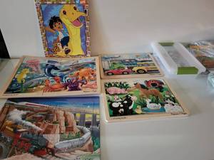 lot 38 image: Five Puzzles