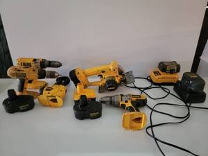 lot 129 image: DeWalt Tools--Chargers
