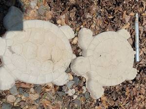 lot 138 image: Two Patio Landscape Blocks--Turtles
